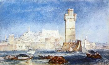 Joseph Mallord William Turner : Rhodes,for Lord Byron's Works